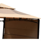 Replacement Canopy Top for Double Awning Gazebo - Riplock 350