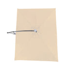 Replacement Canopy for UBD1654, UBD1655 Real Living Solar 8 x 11 Offset Umbrella - Riplock 350