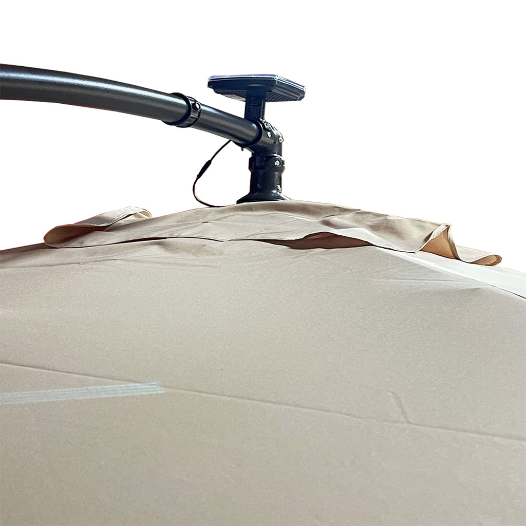 Replacement Canopy for UBD1654, UBD1655 Real Living Solar 8 x 11 Offset Umbrella - Riplock 350