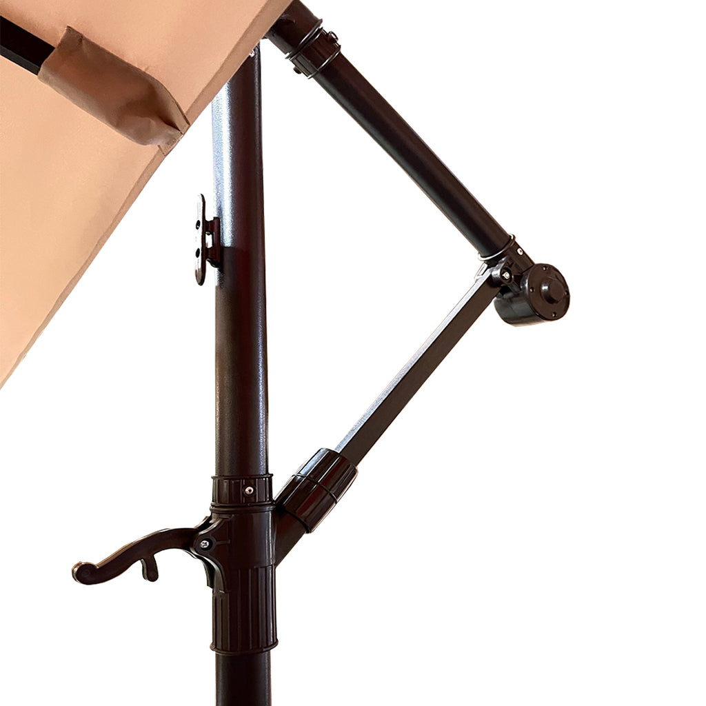 Replacement Canopy for UBD1654, UBD1655 Real Living Solar 8 x 11 Offset Umbrella - Riplock 350