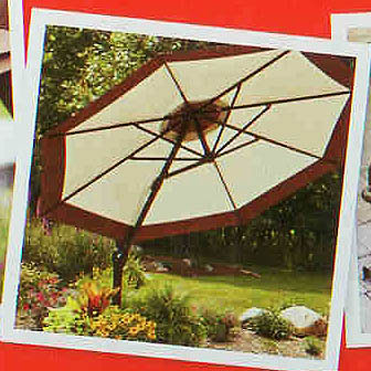 Walmart 2010 Southern Patio Offset 11 Ft Replacement Canopy - 350