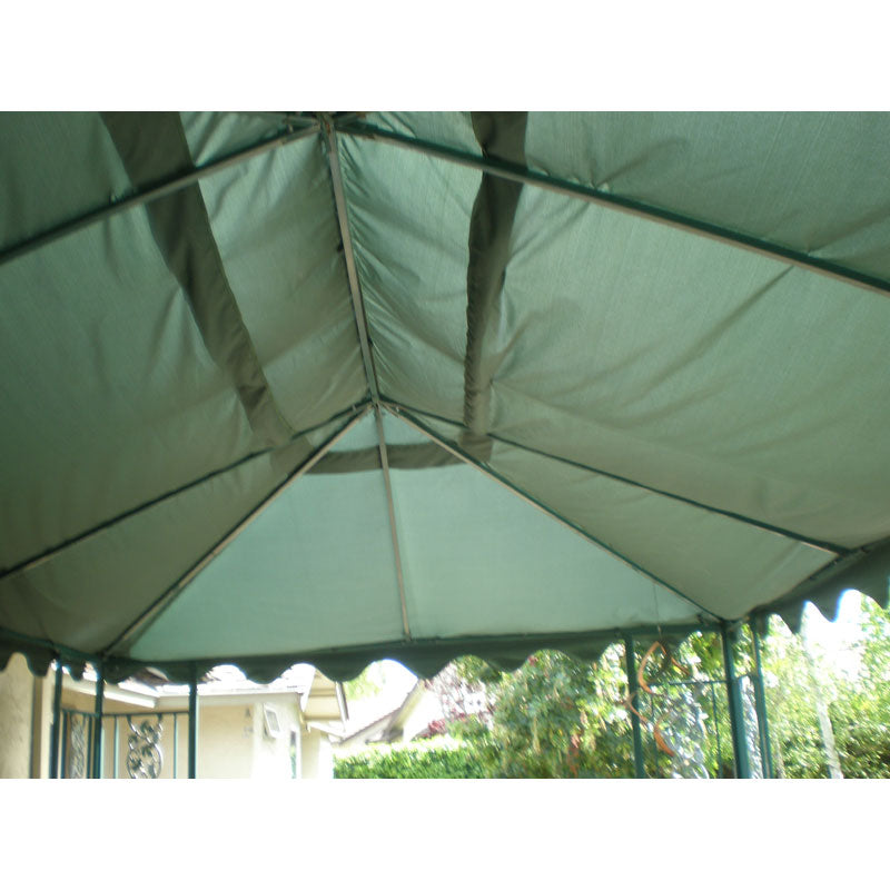 DC Am 10 x 15 Single-Tier Replacement Canopy - RipLock 350 - BEIGE