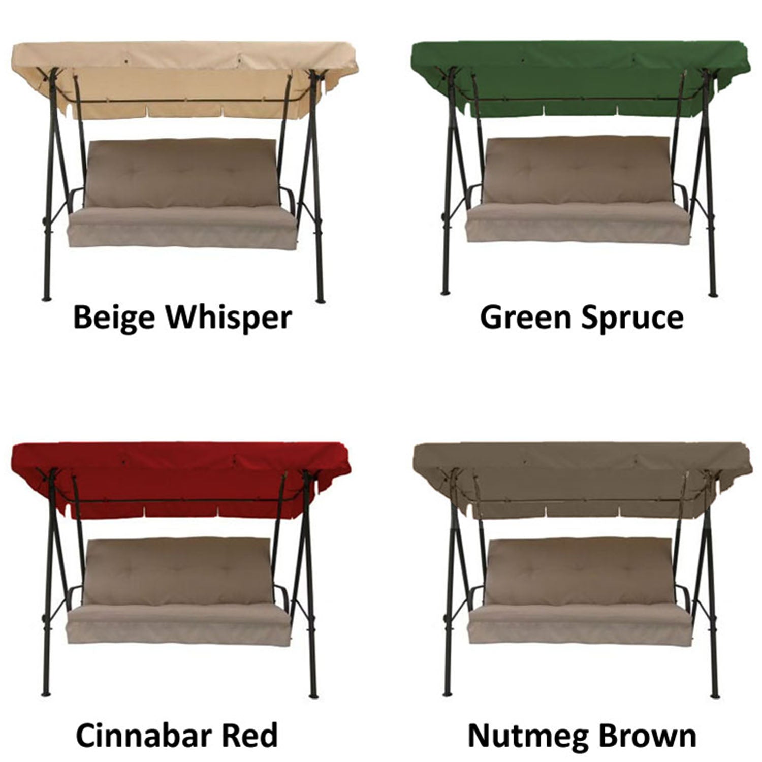Universal Replacement Swing Canopy - Large