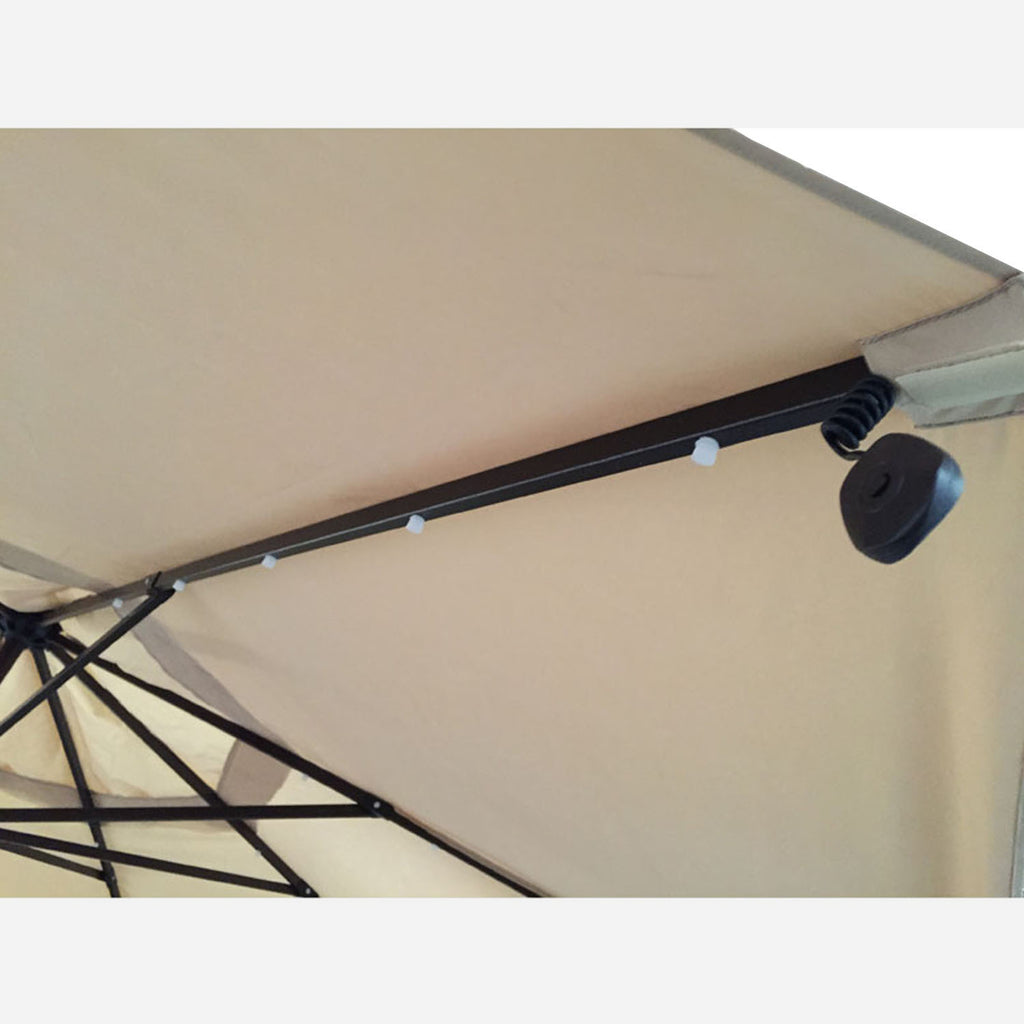 Replacement Canopy for LED Offset Solar Umbrella - UXM05201A