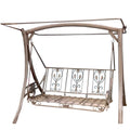 Replacement Canopy for Martha Stewart VICTORIA Island Swing - Slate Gray