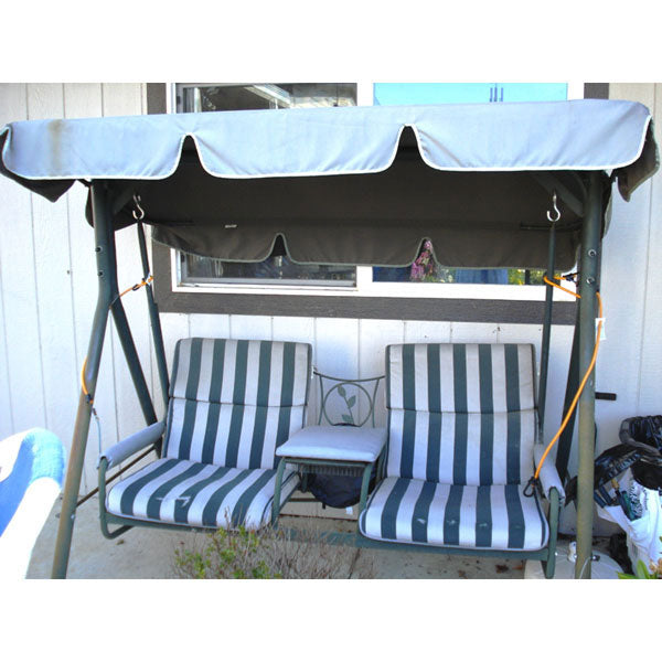 Walmart 2 Seater with Arm Rest Swing Replacement Canopy