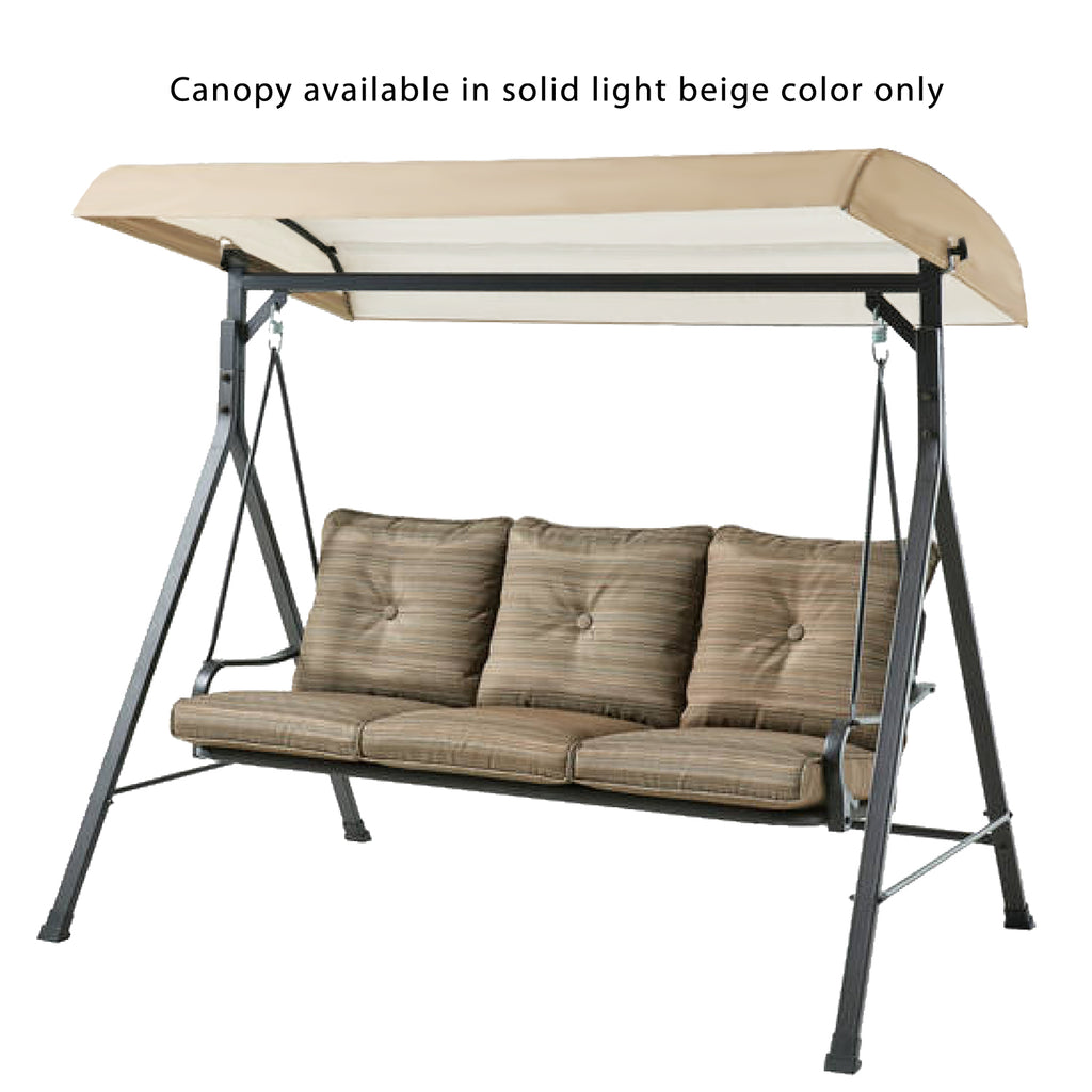 Replacement Canopy for Charleston Park Swing - Beige