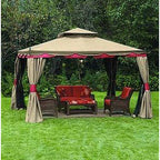 Replacement Canopy for Walmart Benen Gazebo  - RipLock 350