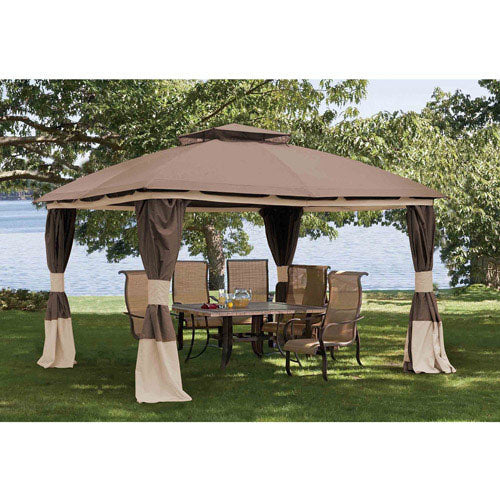Benen Gazebo Replacement Canopy and Net - RIPLOCK 350
