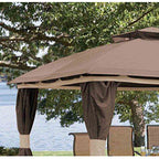 Benen Gazebo Replacement Canopy and Net - RIPLOCK 350
