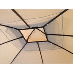 Benen Gazebo Replacement Canopy and Net - RIPLOCK 350