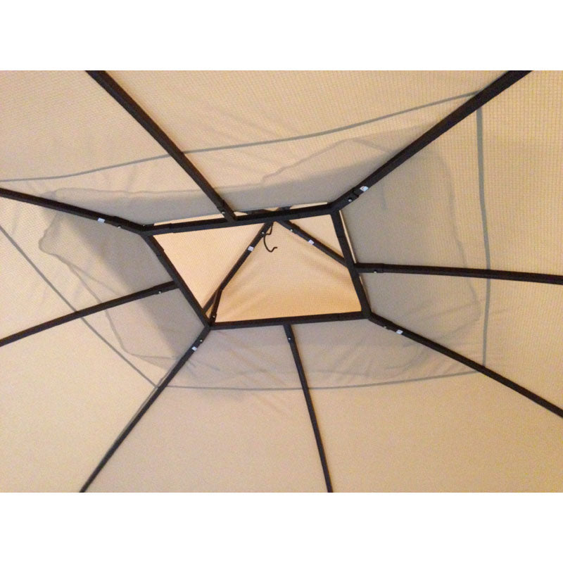Benen Gazebo Replacement Canopy and Net - RIPLOCK 350