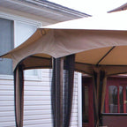 Replacement Canopy and Net for Vineyard Gazebo - RipLock 350
