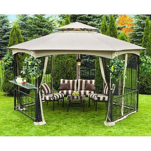 Replacement Canopy and Net for Vineyard Gazebo - RipLock 350