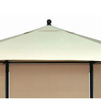 Hudson Hexagon Gazebo Replacement Canopy - RipLock 350