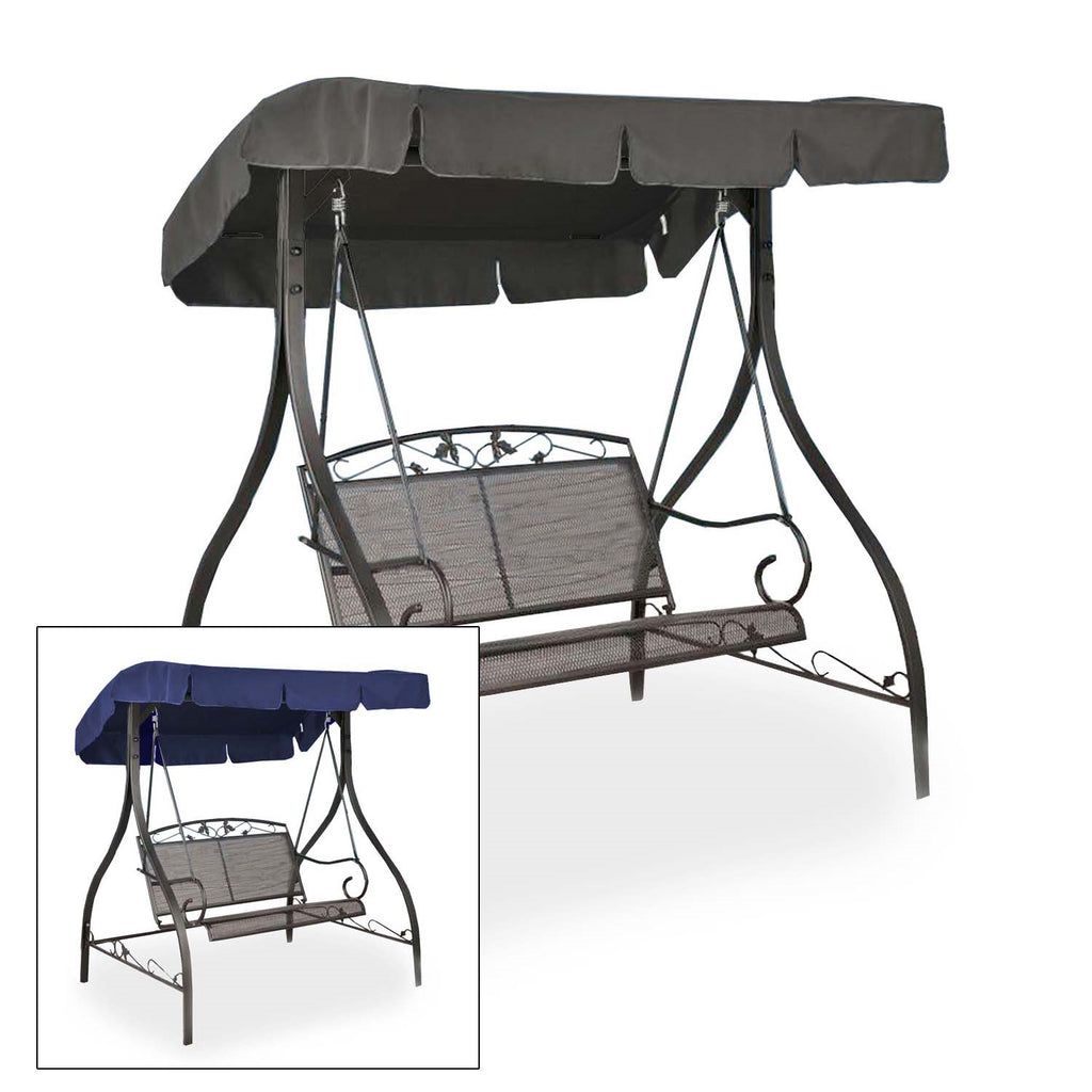 Replacement Canopy for Jefferson Swing - Slate Gray Color