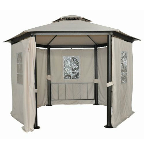 Mayberry Hexagon Gazebo Replacement Canopy - RipLock 350
