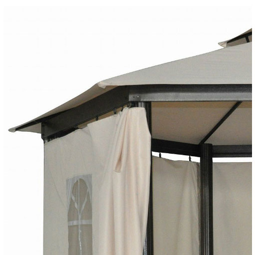 Mayberry Hexagon Gazebo Replacement Canopy - RipLock 350
