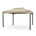 Roman Style Cabin Gazebo Replacement Canopy - RipLock 350