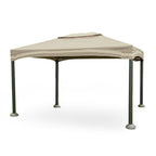 Roman Style Cabin Gazebo Replacement Canopy - RipLock 350