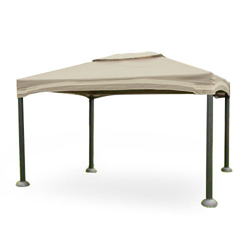 Roman Style Cabin Gazebo Replacement Canopy - RipLock 350