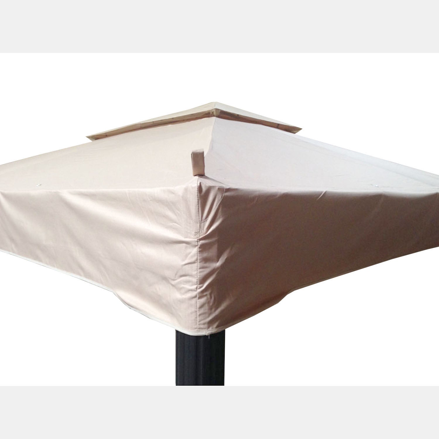 Roman Style Cabin Gazebo Replacement Canopy - RipLock 350
