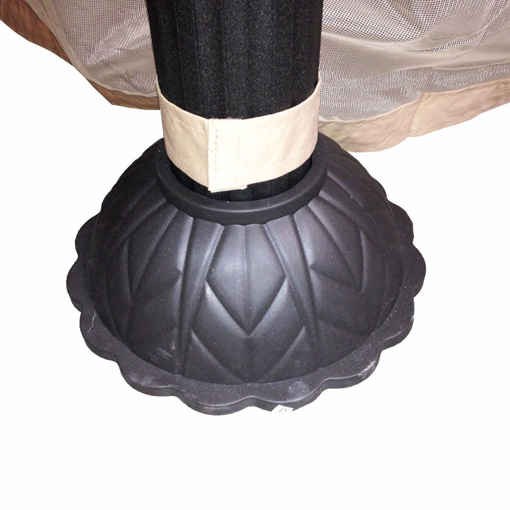 Roman Style Cabin Gazebo Replacement Canopy - RipLock 350