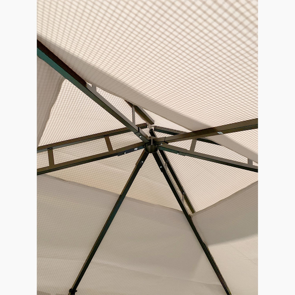Replacement Canopy for Kozyard Andra Grill Gazebo - Riplock 350
