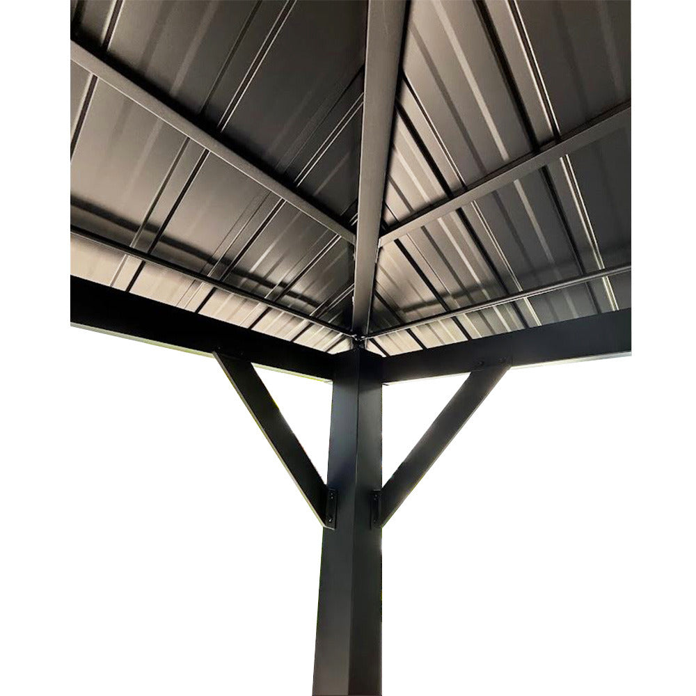 Heavy Duty Winter Cover for Holden 10' X 10' Hard Top Gazebo - Black