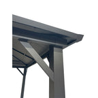 Heavy Duty Winter Cover for Allen Roth 10' X 10' Hard Top Gazebo - Black