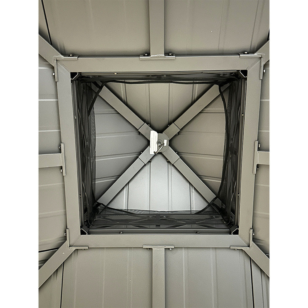Heavy Duty Winter Cover for Allen Roth 10' X 10' Hard Top Gazebo - Black