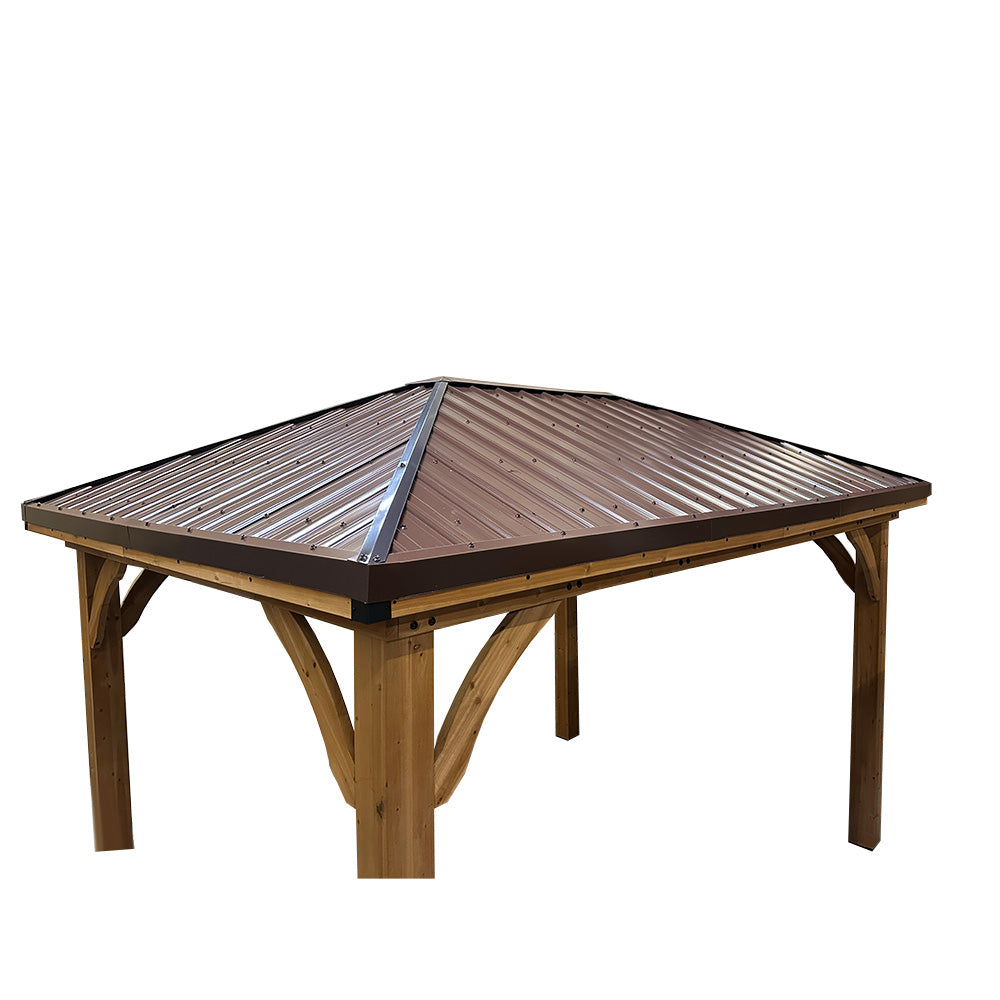 Heavy Duty Winter Cover for Backyard Discovery Cordova Barrington 14' X 10' Hard Top Gazebo - Black