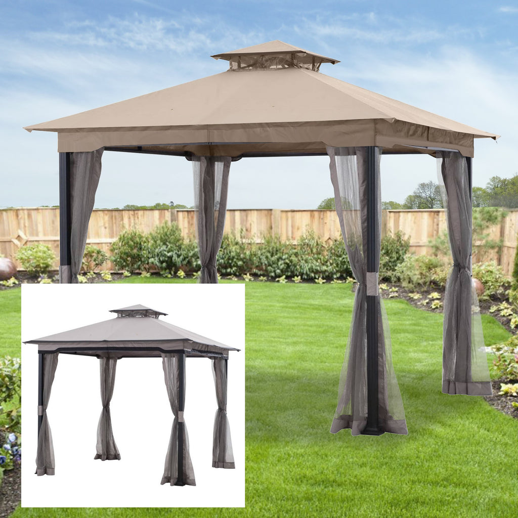 Replacement Canopy for Westerly 8x8 Gazebo - Riplock 350