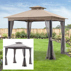 Replacement Canopy for Westerly 8x8 Gazebo - Riplock 350