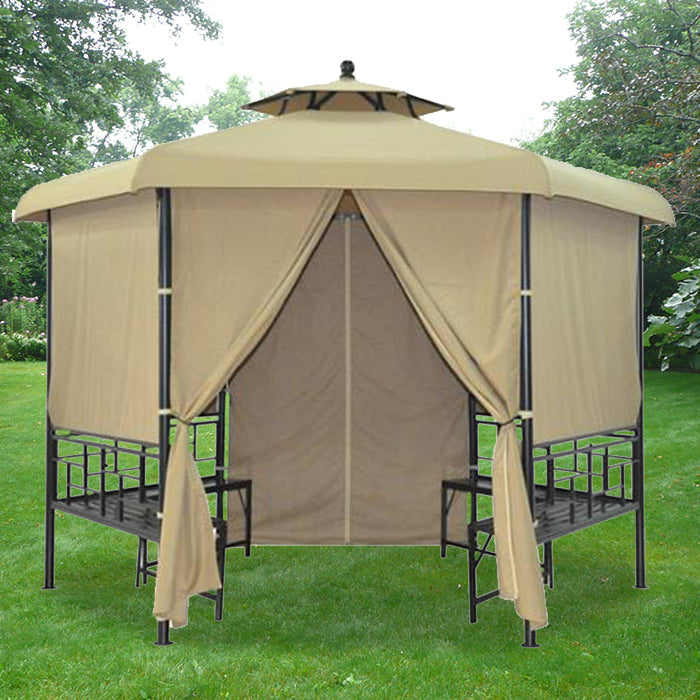 Replacement Canopy for Wilmore Gazebo - RipLock 350