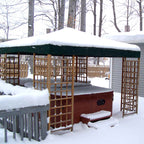Sams Club Wood 12 x 12 Gazebo Replacement Canopy