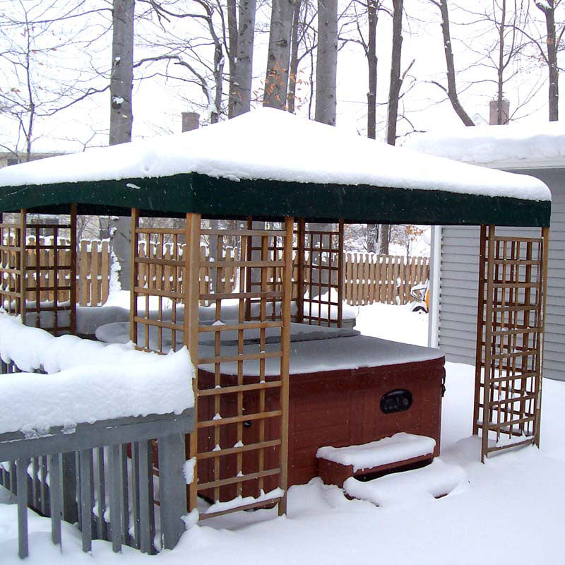 Sams Club Wood 12 x 12 Gazebo Replacement Canopy