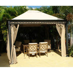 Lighted Gazebo Replacement Canopy - RipLock 350