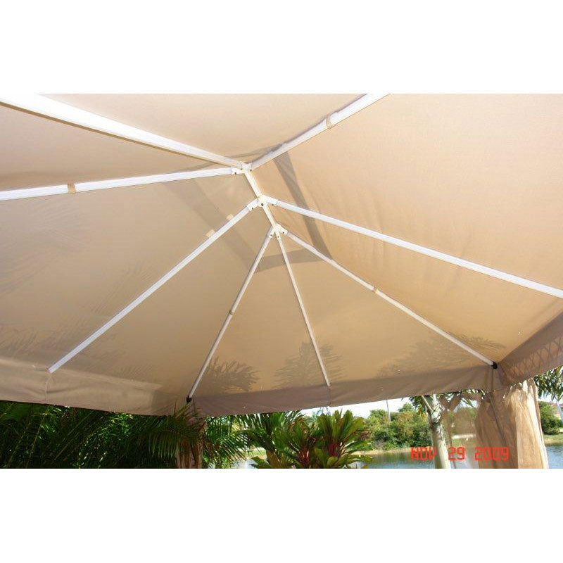 Lighted Gazebo Replacement Canopy - RipLock 350