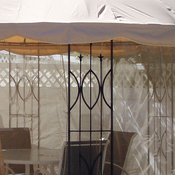 12 Ft Round Replacement Canopy and Netting - RipLock 350