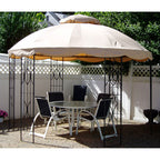 12 Ft Round Gazebo Replacement Canopy - RipLock 350