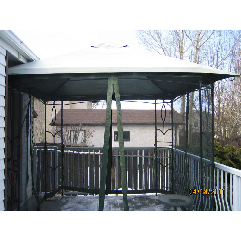 Replacement Canopy for GF-R8.5L-464 Flower Motif 8' x 8' Gazebo