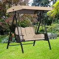 Replacement Canopy Compatible with ZYPPS02, ZYPPS02-KK Purple Leaf Brentley 2 Person Swing - Riplock 350